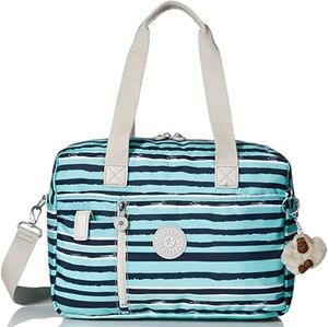 Kipling Nylon Spectacle Dustin Stripe Bag